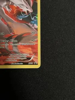 Reshiram XY74 Full Art Holo XY Black Star Promo Pokemon English LP - Image 3