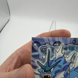 Pokemon Card Gyarados #130 TOPPS Series 3 TV Animation Non Holo Blue Logo LP+ - Image 2