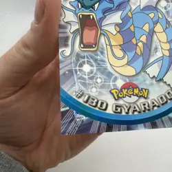 Pokemon Card Gyarados #130 TOPPS Series 3 TV Animation Non Holo Blue Logo LP+ - Image 4