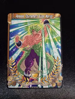Release Tournament Super Warrior Exclusive Promo Card Dragon Ball Super Card - Image 1