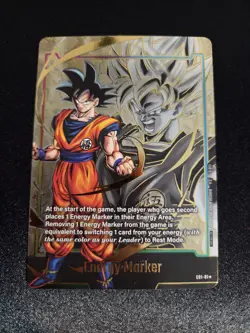 Son Goku Gold Energy Marker E01-01* Dragon Ball Super Card Game - Image 1
