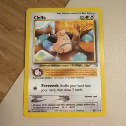 Cleffa - 20/111 - Pokemon Neo Genesis Unlimited Rare Card WOTC LP - Image 1