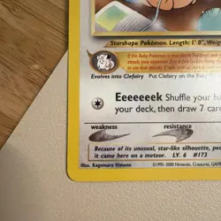 Cleffa - 20/111 - Pokemon Neo Genesis Unlimited Rare Card WOTC LP - Image 2