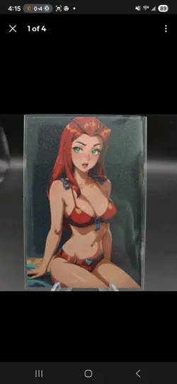 Special Listing Anime Waifu Card Doujin ACG Goddess Holo - Image 1
