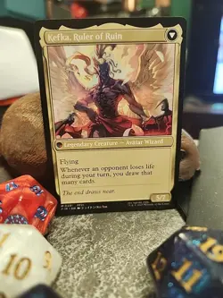 MTG Kefka, Court Mage / Kefka, Ruler of Ruin - Regular - FIN #0231 - Image 2
