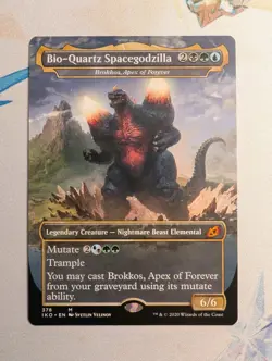 MTG Brokkos, Apex of Forever (Bio-Quartz Spacegodzilla) (Godzilla Series) (#378) - Image 1