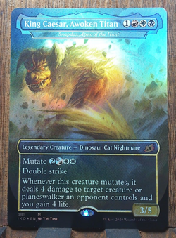 👌King Caesar, Awoken Titan - Snapdax, Apex of the Hunt (BORDERLESS FOIL) IKORIA - Image 1