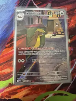 Pokemon TCG Gumshoos 153/132 Meg en Mega Evolution Illustration Rare SKU:855 - Image 2