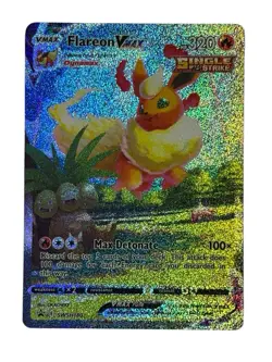 Flareon VMAX SWSH180 Promo Single Strike – Pokemon TCG – Near Mint – Holo VMAX - Image 3
