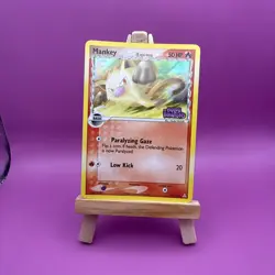 Mankey 70/110 Reverse Holo Delta Species ex Holon Phantoms Pokemon Card - Image 1