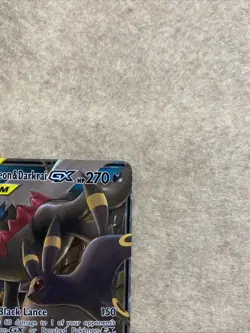 Umbreon & Darkrai GX Pokemon TCG #125/236 Rare Holo Unified Minds - Image 4