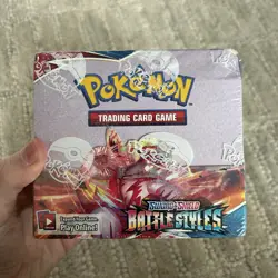 Pokemon Battle Styles Booster Box (Bent Corner) - Image 1