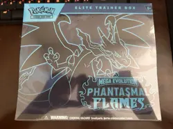Pokemon TCG: Mega Evolution Phantasmal Flames Elite Trainer Box - ETB New/Sealed - Image 1