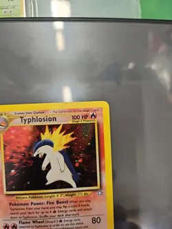 Pokemon TCG Typhlosion 18/111 Neo Genesis Holo - Image 4
