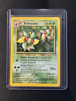 Pokemon TCG Bellossom 3/111 Holo – Neo Genesis Vintage WotC – Near Mint - Image 1