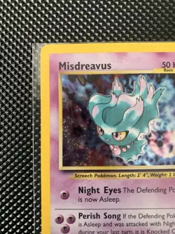 Misdreavus 11/64 Neo Revelation Holo Rare Pokemon LP/MP Vintage English OBO - Image 2