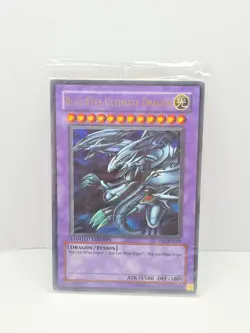 Yu-Gi-Oh! TCG Blue-Eyes Ultimate Dragon Ultra Rare Holo Card JMP-EN005 Sealed! - Image 1
