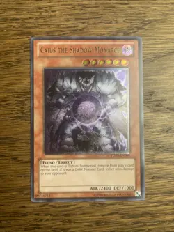 Caius the Shadow Monarch (UTR) TU03-EN000 Turbo Pack: Booster Three Unlimited NM - Image 1