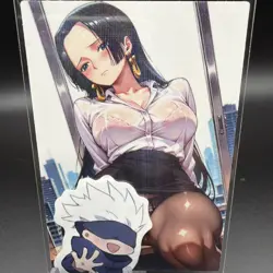 Boa Hancock One Piece Anime Waifu Card Doujin ACG Goddess Holo - Image 1