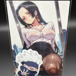 Boa Hancock One Piece Anime Waifu Card Doujin ACG Goddess Holo - Image 2
