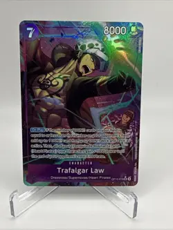 Trafalgar Law OP12-073 Alt Art Super Rare Legacy of the Master English NM Foil - Image 1