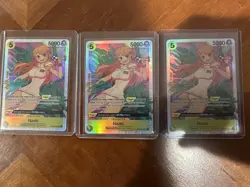 One Piece Two Legends Nami SR OP08-106 Lot Of 3 - Image 1