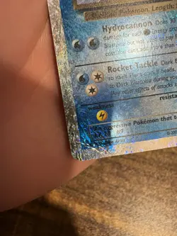 Pokemon TCG Dark Blastoise Reverse Holo Rare Card 4/110 Legendary Collection MP - Image 3