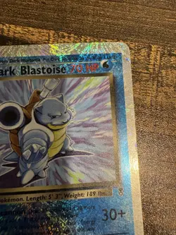 Pokemon TCG Dark Blastoise Reverse Holo Rare Card 4/110 Legendary Collection MP - Image 4