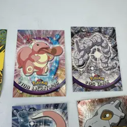 12 Topps 2000 Pokemon series trading cards. 4 chrome - Image 5