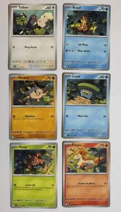 Pokemon Connecting Art Cards Lot Of 6 (Destined Rivals & Journey Together) - Image 1