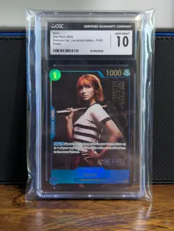 One Piece CCG Nami Premium Card Collection LA Edition #053 CGC 10 Gem Mint 2024 - Image 1