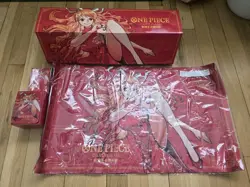 One Piece Card Game Chinese 1st Anniversary Set Open Box NO CARDS/DISPLAY FRAME - Image 1
