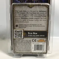 SEALED Warhammer 40k What Lurks Below War Pack Conquest Card Game LCG Brand new - Image 4