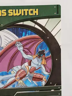 Bakugan Battle Brawlers Ability Card Green Preyas Switch 2008 43/48b - Image 2