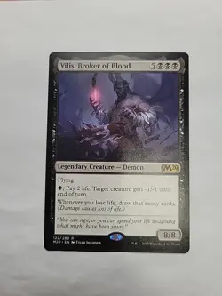 MTG - Vilis, Broker of Blood M20 Regular Rare #120 - Image 1