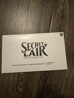 MTG Secret Lair - Outlaw Anthology Vol. 1: Rebellious Renegades - Rainbow Foil - Image 2