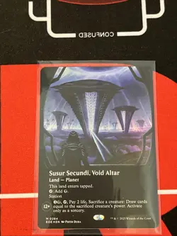 Susur Secundi, Void Altar (Borderless) Edge of Eternities Foil - Image 1