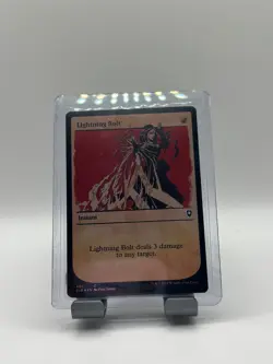 MTG, Lightning Bolt FOIL (Showcase) 401 Battle for Baldur's Gate Foil - Image 1