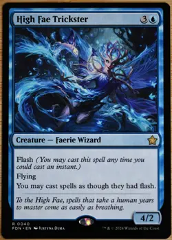 High Fae Trickster Regular - Foundations, Rare #0040 Near Mint - Image 1