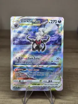Pokemon TCG Darkrai VSTAR GG50/GG70 SWSH Crown Zenith Galarian Gallery - Image 3
