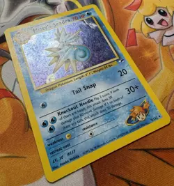 Misty’s Seadra Holo 9/132 – Gym Heroes – WOTC Pokemon – HP/DMG - Image 3
