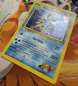 Misty’s Seadra Holo 9/132 – Gym Heroes – WOTC Pokemon – HP/DMG - Image 4