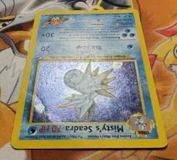 Misty’s Seadra Holo 9/132 – Gym Heroes – WOTC Pokemon – HP/DMG - Image 5