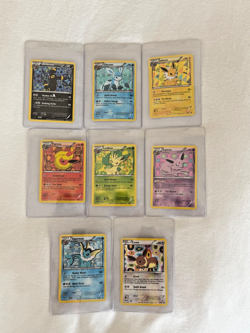 Pokemon TCG Eeveelutions Black & White Eevee Promo Set BW87-94 - Image 1