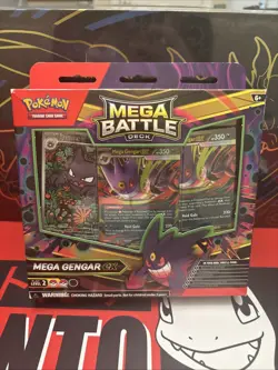Pokemon TCG Mega Gengar Ex Mega Battle Deck Box Factory Sealed Brand New - Image 1
