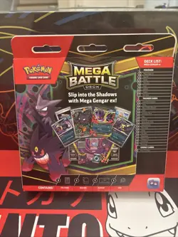 Pokemon TCG Mega Gengar Ex Mega Battle Deck Box Factory Sealed Brand New - Image 2
