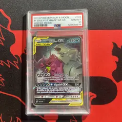 Mega Sableye & Tyranitar GX Tag Team #126/236 Pokemon Unified Minds PSA 10 - Image 1