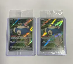 2 Sealed Pokemon TCG 151 Snorlax SVP 051 Black Star Promo - Image 1