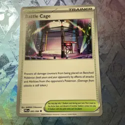 Pokemon Phantasmal Flames #085/094 Battle Cage Regular M/NM Common - Image 1