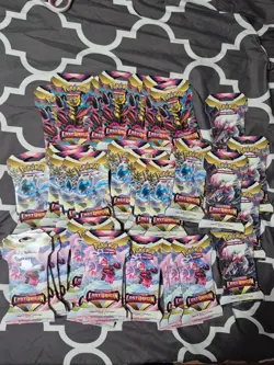 35PCS-Pokemon Lost Origin Sleeved Booster Pack - NEW/SEALED LOT OF 35 !!! - Image 1